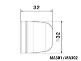 rizoma(リゾマ) Handlebar Caps MA302